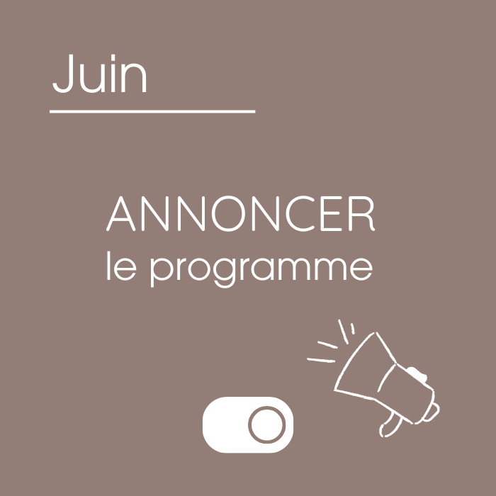 Communiquer en juin